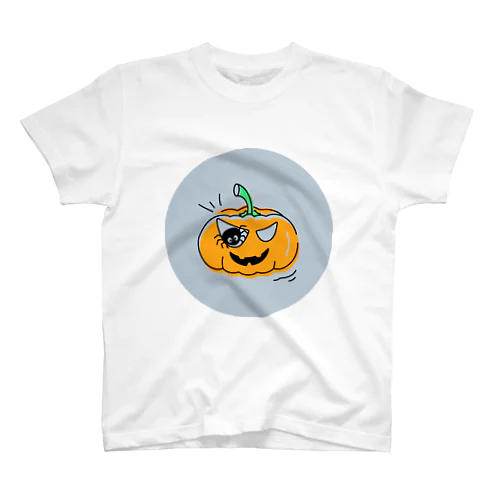 かぼちゃ、クモ、ハロウィン、絵文字 Regular Fit T-Shirt