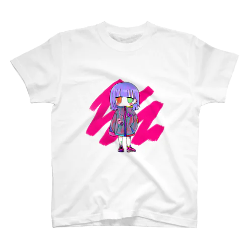 ストリートカジュアルな女の子 Regular Fit T-Shirt