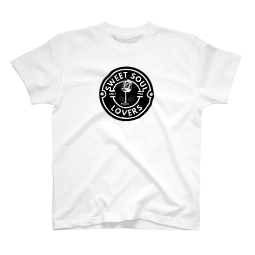 Sweet Soul Lovers★クラシックマイク（黒） Regular Fit T-Shirt