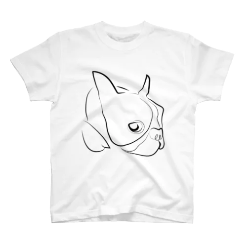 ボストンテリアのぷー Regular Fit T-Shirt
