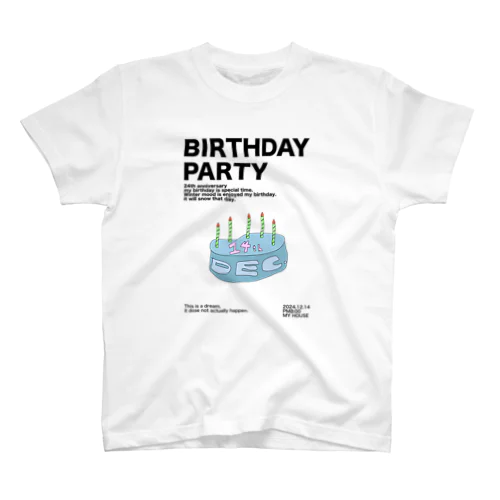 birthdayparty スタンダードTシャツ