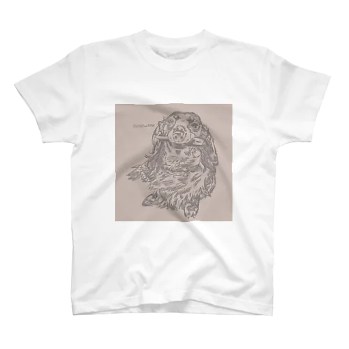 オクラ大好きダックス（スクエア）CONYandNYNA Regular Fit T-Shirt