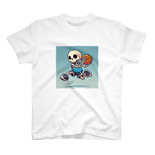 スカルフープ：ゴーストプレイヤーのダンクショット Regular Fit T-Shirt