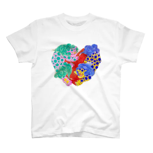 唐獅子舞踏 Regular Fit T-Shirt