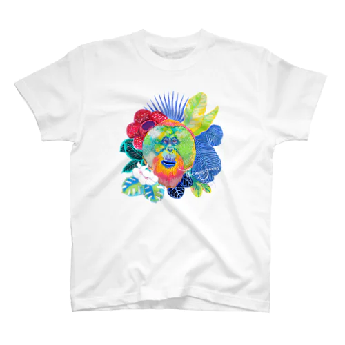 The eyes gazes -Ver. Borneo- Regular Fit T-Shirt