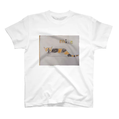 三毛猫絵画 Regular Fit T-Shirt