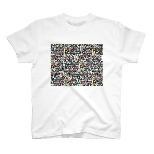 じぶんさがし！絵しりとり列車Ver. Regular Fit T-Shirt