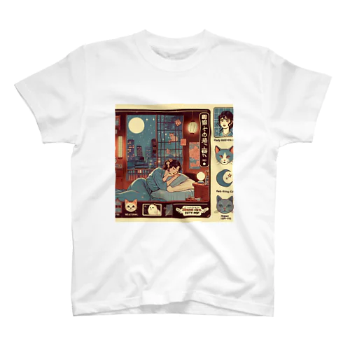 月夜の夢 Regular Fit T-Shirt