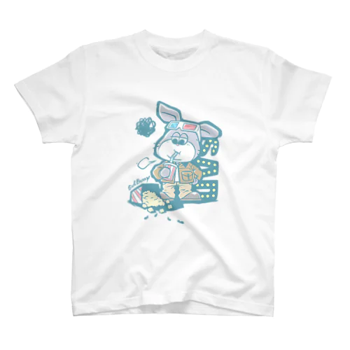 SADBUNNY_Color Regular Fit T-Shirt