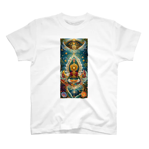 開運　曼荼羅樹 Regular Fit T-Shirt