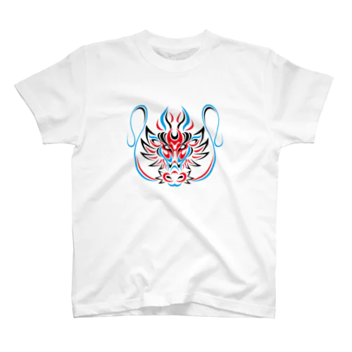 KABUKI　KUMADORI　【C】 Regular Fit T-Shirt
