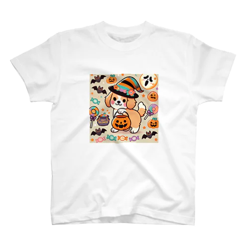 ハロウィンドッグ Regular Fit T-Shirt