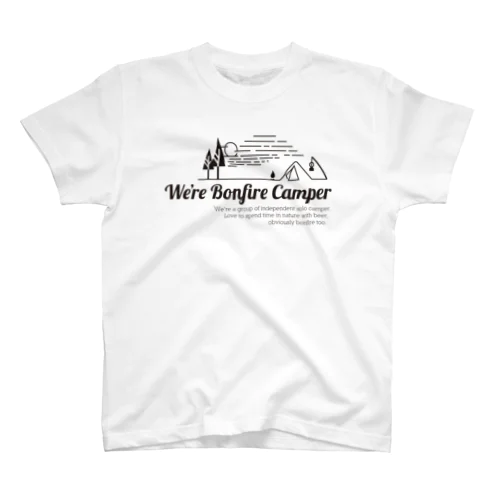 We're Bonfire Camper 2019 スタンダードTシャツ