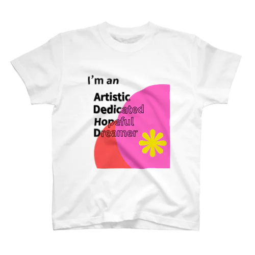ADHD「Artistic Dedicated Hopeful Dreamer」 - あなたの個性を大切にするアイテム Regular Fit T-Shirt
