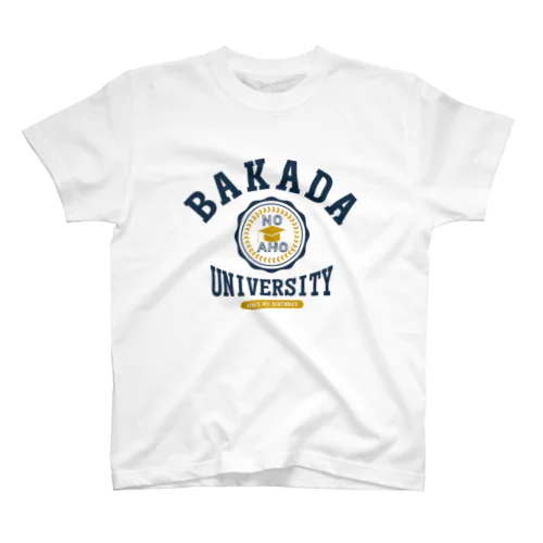 バカダ大学 BAKADA UNIVERSITY スタンダードTシャツ