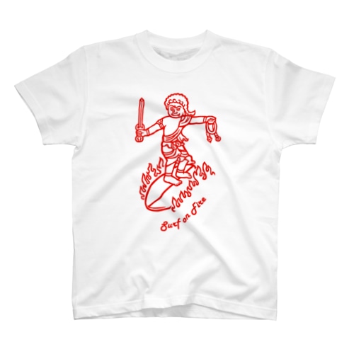 Surf(red) Regular Fit T-Shirt