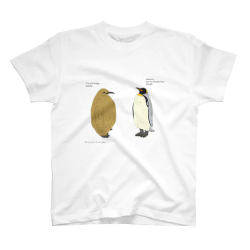 ペンギンの親子 Regular Fit T-Shirt
