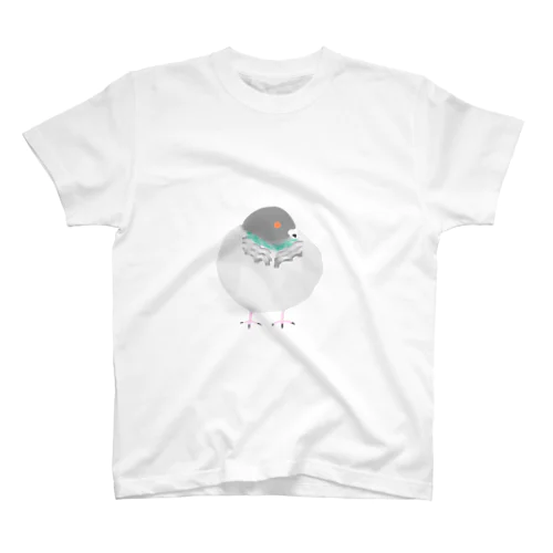 冬の鳩 Regular Fit T-Shirt