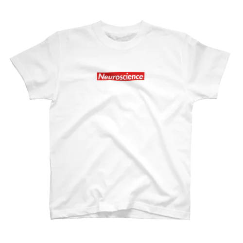 Supreme風Neuroscienceシャツ (白)  スタンダードTシャツ