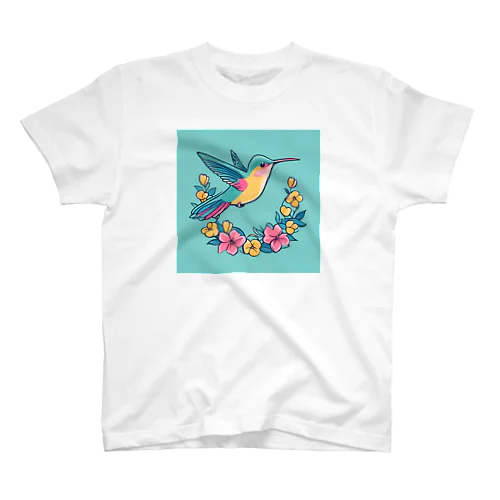 アリアのふんわりハチドリ Regular Fit T-Shirt