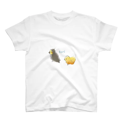 tori（インコとヒヨコ） Regular Fit T-Shirt