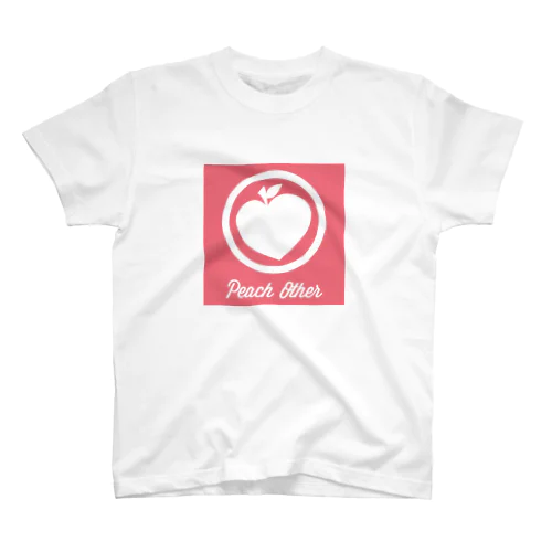 Peach Other Logo Regular Fit T-Shirt