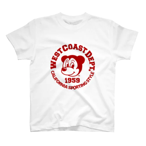 WEST COAST 1959 RED スタンダードTシャツ