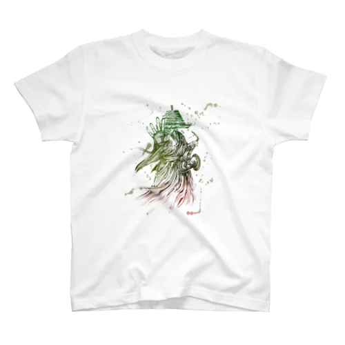 サックス侍「見得 -color-」series Regular Fit T-Shirt