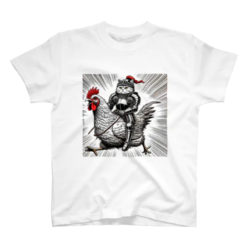 ネコ騎士 Regular Fit T-Shirt