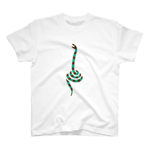 しましまのヘビ Regular Fit T-Shirt