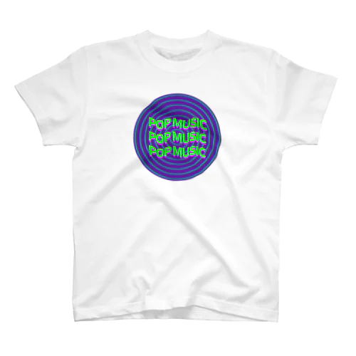 POP MUSIC Regular Fit T-Shirt