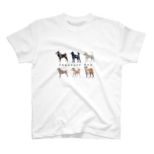 日本犬 Regular Fit T-Shirt