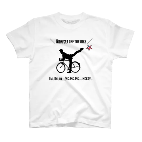 自転車から降りるディラン Regular Fit T-Shirt