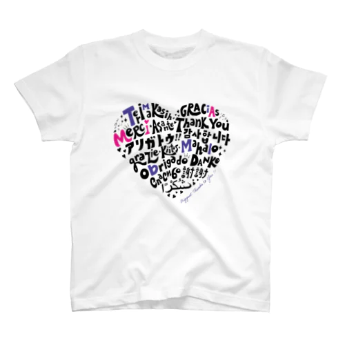 Song for You Project （ブラックType） Regular Fit T-Shirt