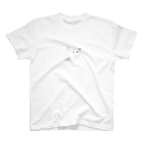 スケッチキャット Regular Fit T-Shirt