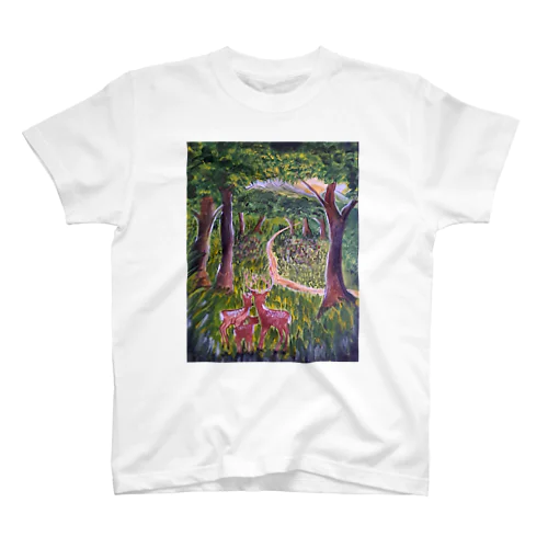 山の息吹と家族（作：エカ） Regular Fit T-Shirt