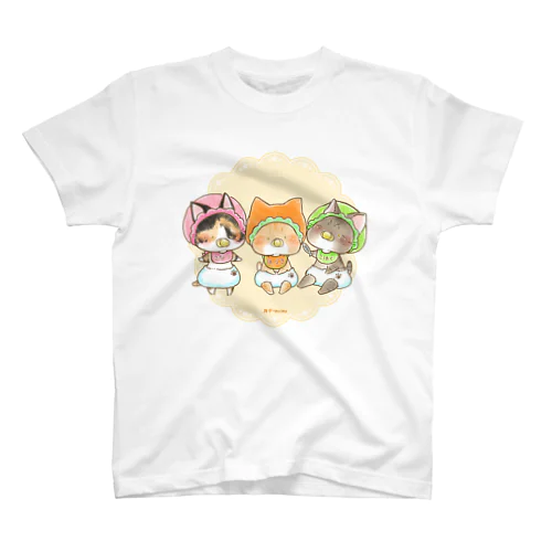 3バブにゃん Regular Fit T-Shirt