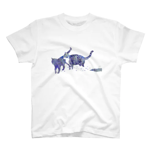 宇宙色ねこ Regular Fit T-Shirt