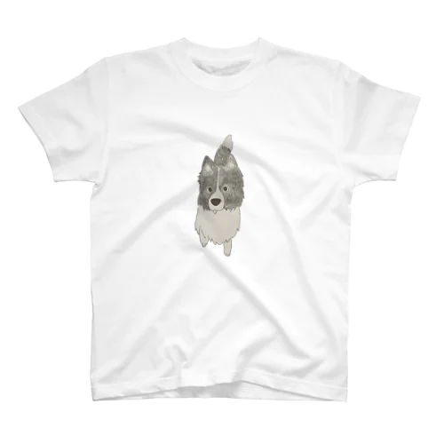 I♥︎BORDER COLLIE onedari series Regular Fit T-Shirt