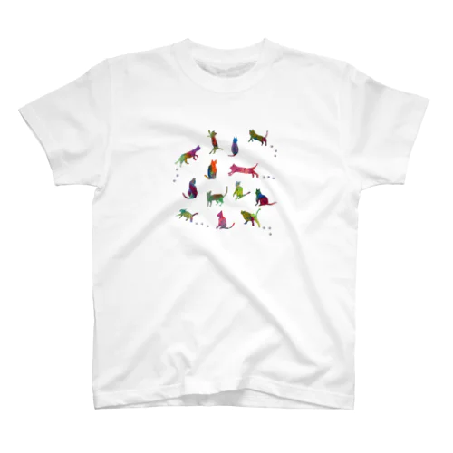 虹色ねこ＊リリー Regular Fit T-Shirt