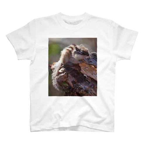 【サロベツのエゾシマリス】#心と体に栄養を Regular Fit T-Shirt