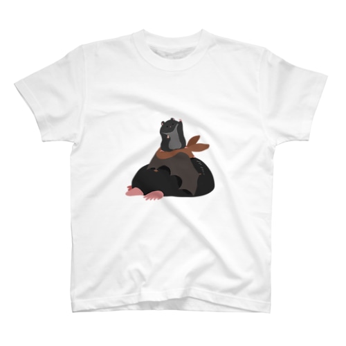 もぐらとコウモリとぼく Regular Fit T-Shirt