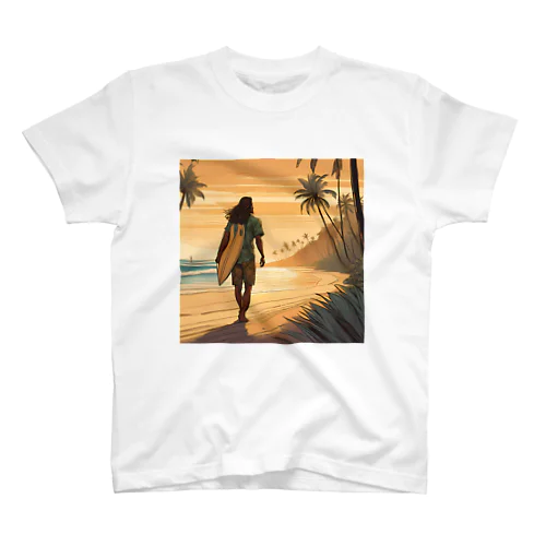 sunset surf Regular Fit T-Shirt