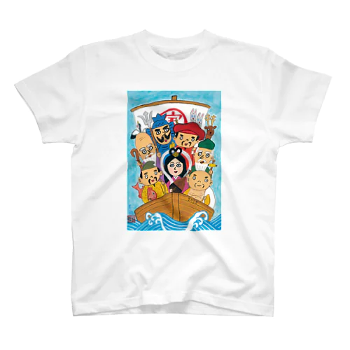 七＋七福神Tシャツ Regular Fit T-Shirt