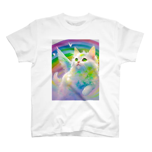 メモリアルアート虹絵 Regular Fit T-Shirt