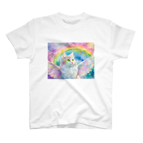 メモリアルアート虹絵 Regular Fit T-Shirt