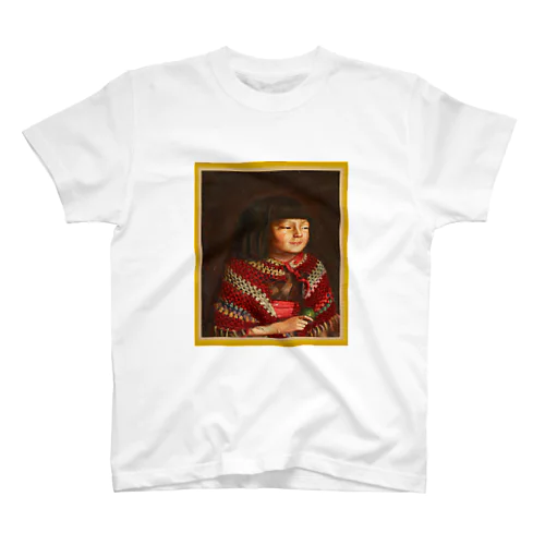 洋画家・岸田劉生の傑作『麗子微笑』を手元に Regular Fit T-Shirt