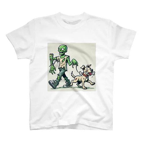 ゾンビくんと犬Tシャツ Regular Fit T-Shirt