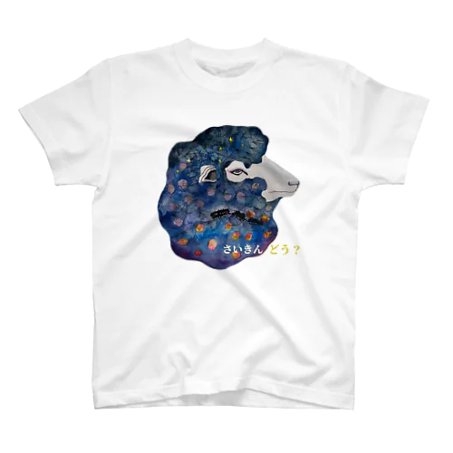 ブラック / ビッグシルエットT（さいきんどう？） Regular Fit T-Shirt