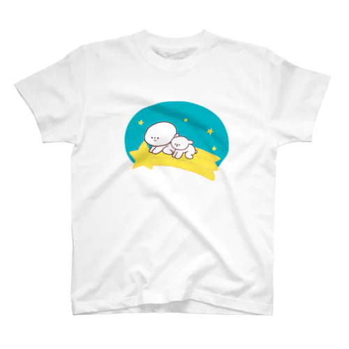 流れる星とビションフリーゼ Regular Fit T-Shirt